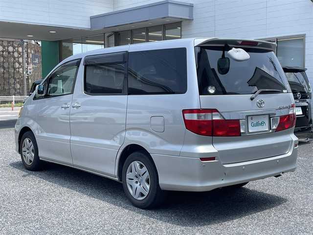 トヨタ アルファード Ｖ AX Lエディション 愛知県 2005(平17)年 14.4万km シルバーM 純正ディーラーナビ/禁煙車/Wエアコン/片側パワスラ/ETC/オートライト/ドアバイザー/取説/保証書/スペアキー×2