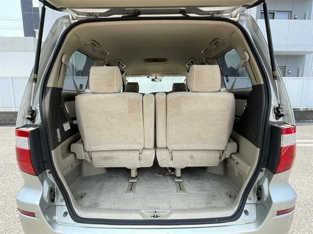 トヨタ アルファード Ｖ AX Lエディション 愛知県 2005(平17)年 14.4万km シルバーM 純正ディーラーナビ/禁煙車/Wエアコン/片側パワスラ/ETC/オートライト/ドアバイザー/取説/保証書/スペアキー×2