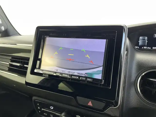 ホンダ Ｎ ＢＯＸ カスタム G L 福井県 2017(平29)年 5万km クリスタルブラックパール 4WD/メモリナビ：アルパインVIE-X08S/(DVD/CD/TV/BT/SD/FM/AM/外部入力）/バックカメラ/前席シートヒーター/アイドリングストップ/オートライト/ドアバイザー/ステアリングスイッチ/純正アルミホイール/LEDヘッドライト/電動格納ミラー