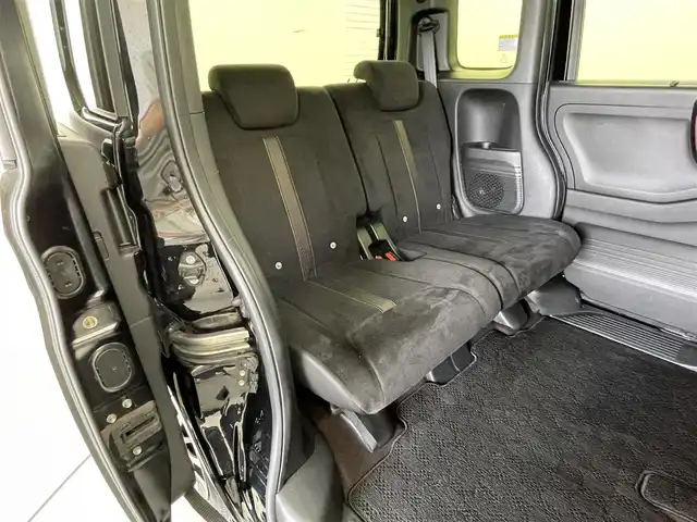 ホンダ Ｎ ＢＯＸ カスタム G L 福井県 2017(平29)年 5万km クリスタルブラックパール 4WD/メモリナビ：アルパインVIE-X08S/(DVD/CD/TV/BT/SD/FM/AM/外部入力）/バックカメラ/前席シートヒーター/アイドリングストップ/オートライト/ドアバイザー/ステアリングスイッチ/純正アルミホイール/LEDヘッドライト/電動格納ミラー