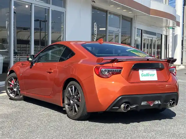トヨタ ８６ GT LTD ハイパーパフォーマ 山口県 2017(平29)年 5.4万km オレンジメタリック メモリーナビ・フルセグTV/バックカメラ/ハーフレザー調スポーツシート/シートヒーター/純正ブレンボブレーキキャリパー/社外マフラー/社外車高調/社外エアクリーナー/社外前後タワーバー/社外3連メーター/LEDオートライト/LEDフォグ/キーレス/ETC