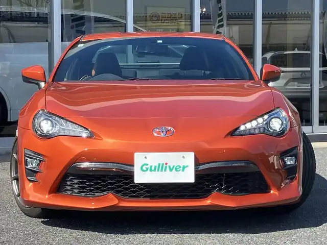 トヨタ ８６ GT LTD ハイパーパフォーマ 山口県 2017(平29)年 5.4万km オレンジメタリック メモリーナビ・フルセグTV/バックカメラ/ハーフレザー調スポーツシート/シートヒーター/純正ブレンボブレーキキャリパー/社外マフラー/社外車高調/社外エアクリーナー/社外前後タワーバー/社外3連メーター/LEDオートライト/LEDフォグ/キーレス/ETC