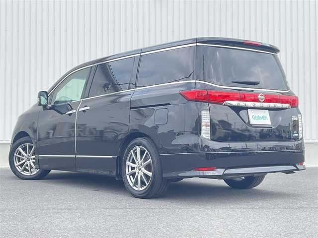 日産 エルグランド 350ハイウェイスター 群馬県 2011(平23)年 7.6万km ファントムブラック 4WD/純正HDDナビ/フルセグTV/BT、AUX、USB/フリップダウンモニター/両側パワースライドドア/wエアコン/ドライブレコーダー/ETC/全周囲カメラ(フロント、サイド、バック、)/取説、保証証、スペアキー１本