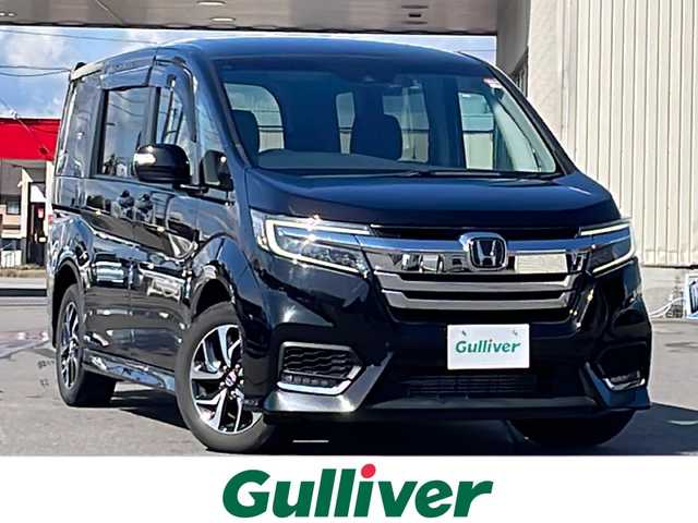 ホンダ ステップワゴン スパーダ ホンダセンシング 道北・旭川 2021(令3)年 3.1万km プレミアムスパークルブラックパール /寒冷地仕様//純正9インチナビ/　CD/DVD/BT/TV/USB/HDMI//バックカメラ//フリップダウンモニター//両側パワースライドドア//ホンダセンシング/　CMBS/ACC/LKAS/誤発信抑制装置/レーダークルーズコントロール//横滑り防止//ミラーヒーター//ビルトインETC//パドルシフト//前後ドライブレコーダー//LEDヘッドライト//LEDフォグランプ//革巻きステアリング//ステアリングリモコン//ドアバイザー//取扱説明書//保証書