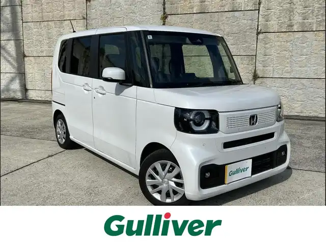 ホンダ Ｎ ＢＯＸ 長崎県 2024(令6)年 2.8万km プラチナホワイトパール ワンオーナー/衝突軽減システム/レーンアシスト/レーダークルーズ/両側パワースライドドア/オートライト/前後ソナー/スマートキー/プッシュスタート