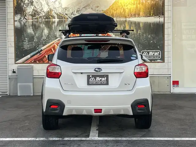 スバル インプレッサ ＸＶ 2．0i－L アイサイト 長野県 2013(平25)年 8.1万km サテンホワイトパール ４WDワンオーナー/inno製ルーフボックス/inno製ベースキャリア/冬タイヤ・社外アルミホイール装着/積込純正ホイール・夏タイヤ/アイサイト/カロッツェリアナビ　/フルセグTV・Bluetooth・DVD/バックカメラ/ETC/デジタルインナーミラー型ドラレコ/追従機能付クルーズコントロール/運転席パワーシート/パドルシフト/車線逸脱防止警報機能/アイドリングストップ/スマートキー/プッシュスタート/スペアキー/保証書/取扱説明書