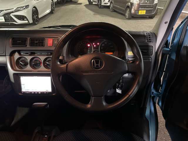 ホンダ バモス ホビオ ターボ 愛知県 2008(平20)年 9.1万km トルマリンブルーメタリック ・禁煙車/・ホワイトハウス製MY　BOX/・サイドオーニング/・エアヒーター/・プライバシーカーテン/・外部電源（AC100V）/・社外メモリナビ/・フルセグ/CD・DVD/HDD/・バックカメラ/・ETC/・純正フロアマット/・ドアバイザー/・純正13インチアルミホイール/・リモコンキー/・取扱説明書/・新車保証書