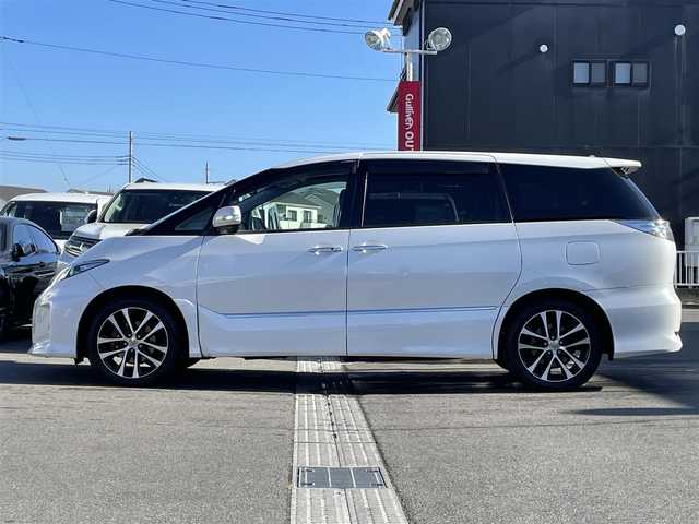 トヨタ エスティマ アエラス プレミアムエディション 群馬県 2013(平25)年 9.4万km ホワイトパールクリスタルシャイン 純正7インチナビ/・AM/FM/フルセグTV/SD/・Bluetooth/CD/DVD/バックカメラ/両側電動スライドドア/前後ドライブレコーダー/クルーズコントロール/オートライト/ハイビームアシスト/HIDヘッドライト/フォグランプ/ETC/純正フロアマット/純正ドアバイザー/スマートキー/プッシュスタート