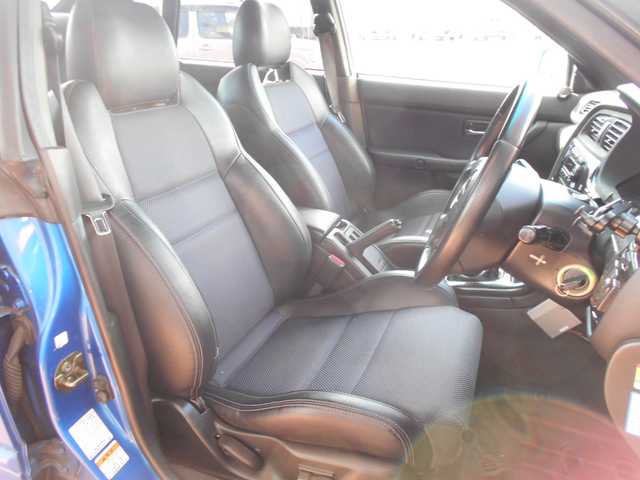 スバル レガシィ Ｂ４ RSK Sエディション 栃木県 2003(平15)年 13.4万km WRブルーマイカ 社外carrozzeriaナビ/5MT載せ替え/ハーフレザーシート　/運転席パワーシート/4WD/社外HK5マフラー/ステアリングリモコン/ETC/ライトレベライザー