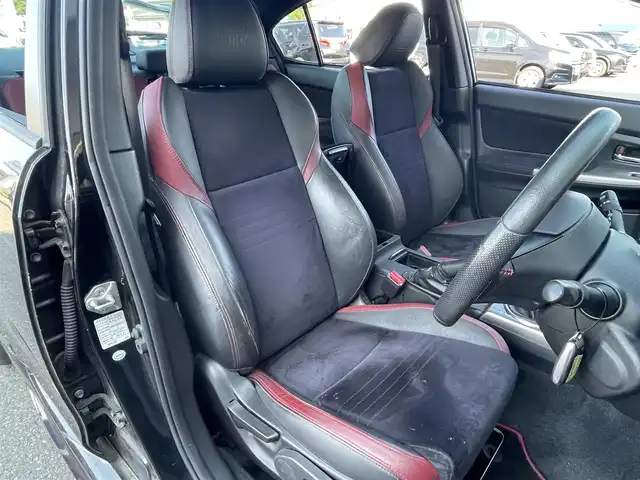 スバル ＷＲＸ ＳＴＩ STI タイプS 青森県 2015(平27)年 8.3万km クリスタルブラックシリカ 4WD/純正ナビ/純正リアスポイラー/STi18インチAW/LEDヘッドライト/オートライト/プッシュスタート/スマートキー/ハーフレザーシート