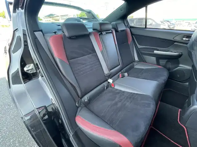 スバル ＷＲＸ ＳＴＩ STI タイプS 青森県 2015(平27)年 8.3万km クリスタルブラックシリカ 4WD/純正ナビ/純正リアスポイラー/STi18インチAW/LEDヘッドライト/オートライト/プッシュスタート/スマートキー/ハーフレザーシート
