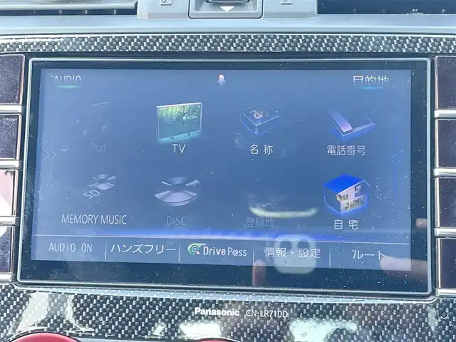 スバル ＷＲＸ ＳＴＩ STI タイプS 青森県 2015(平27)年 8.3万km クリスタルブラックシリカ 4WD/純正ナビ/純正リアスポイラー/STi18インチAW/LEDヘッドライト/オートライト/プッシュスタート/スマートキー/ハーフレザーシート