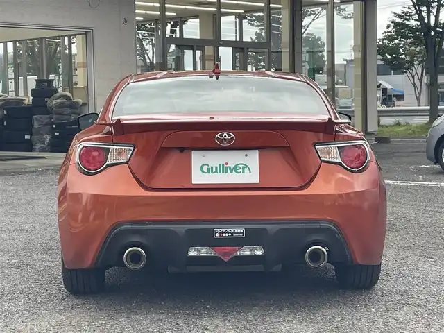 トヨタ ８６ GT リミテッド 宮城県 2015(平27)年 6.6万km オレンジメタリック 純正ナビ/バックカメラ/社外ルームミラー連動前後ドラレコ/ハーフレーザー/社外テレビキャンセラー/社外アルミスタッドレスタイヤ/プッシュスタート/横滑り防止スイッチ/電動格納ミラー