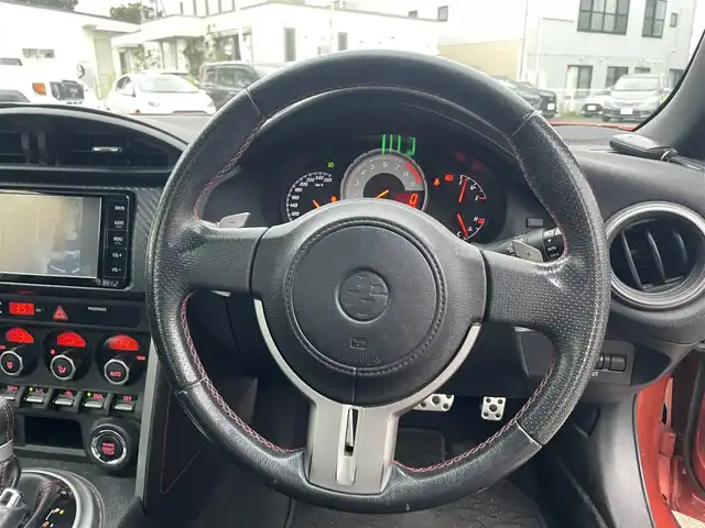 トヨタ ８６ GT リミテッド 宮城県 2015(平27)年 6.6万km オレンジメタリック 純正ナビ/バックカメラ/社外ルームミラー連動前後ドラレコ/ハーフレーザー/社外テレビキャンセラー/社外アルミスタッドレスタイヤ/プッシュスタート/横滑り防止スイッチ/電動格納ミラー