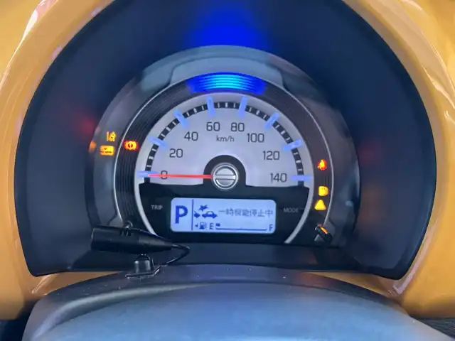 スズキ ハスラー J ターボ 埼玉県 2019(令1)年 2.6万km アクティブイエロー/ホワイト2トーンルーフ デュアルカメラブレーキサポート/8インチメモリーナビ/　　DVD/フルセグ/BT/クルーズコントロール/LEDヘッドライト/シートヒーター/純正15インチアルミホイール/パドルシフト/ETC2.0/スマートキー×2/禁煙車