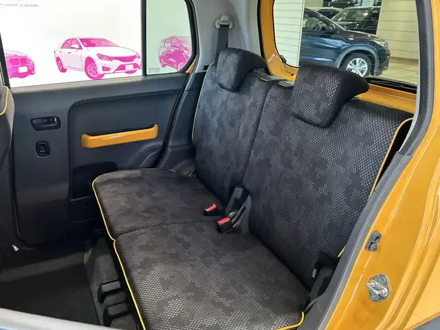 スズキ ハスラー J ターボ 埼玉県 2019(令1)年 2.6万km アクティブイエロー/ホワイト2トーンルーフ デュアルカメラブレーキサポート/8インチメモリーナビ/　　DVD/フルセグ/BT/クルーズコントロール/LEDヘッドライト/シートヒーター/純正15インチアルミホイール/パドルシフト/ETC2.0/スマートキー×2/禁煙車