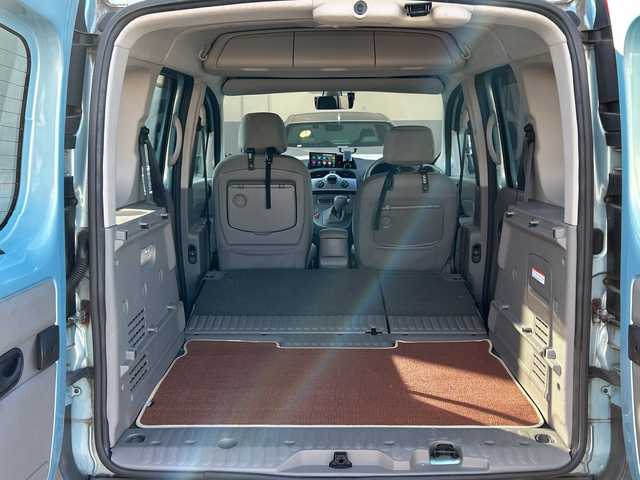 ルノー カングー 1．6 栃木県 2011(平23)年 9.6万km 青 社外ディスプレイオーディオ/・Bluetooth CD /・バックカメラ/純正オーディオ/リモコンキー/ドアバイザー/ドライブレコーダー/オートエアコン/取扱説明書