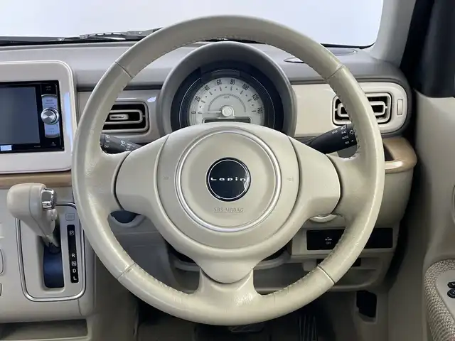 スズキ ラパン X 新潟県 2016(平28)年 5.3万km アーバンブラウンパールメタリック 純正メモリナビ　/Bluetooth・CD・DVD/フルセグ　/衝突被害軽減システム　/D席シートヒーター　/社外ETC　/アイドリングストップ　/オートライト　/電格ウィンカーミラー　/ドアバイザー　/スマートキー/スペアキー　/保証書　/取扱説明書　/記録簿/純正１４インチアルミホイール/純正フロアマット