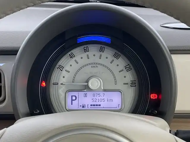 スズキ ラパン X 新潟県 2016(平28)年 5.3万km アーバンブラウンパールメタリック 純正メモリナビ　/Bluetooth・CD・DVD/フルセグ　/衝突被害軽減システム　/D席シートヒーター　/社外ETC　/アイドリングストップ　/オートライト　/電格ウィンカーミラー　/ドアバイザー　/スマートキー/スペアキー　/保証書　/取扱説明書　/記録簿/純正１４インチアルミホイール/純正フロアマット