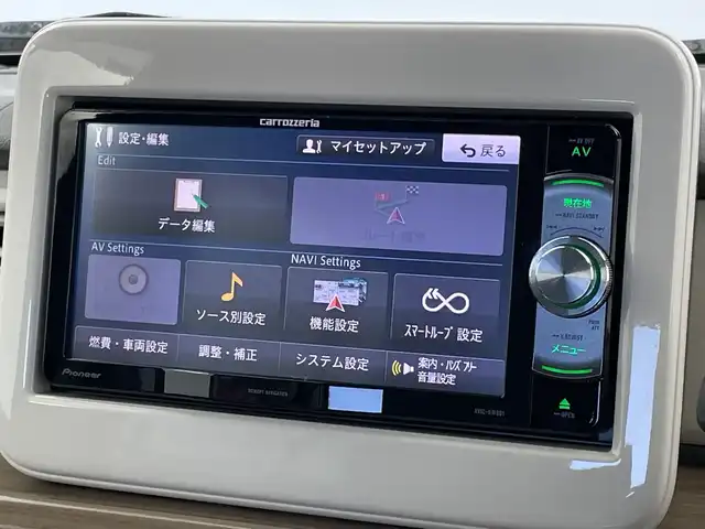 スズキ ラパン X 新潟県 2016(平28)年 5.3万km アーバンブラウンパールメタリック 純正メモリナビ　/Bluetooth・CD・DVD/フルセグ　/衝突被害軽減システム　/D席シートヒーター　/社外ETC　/アイドリングストップ　/オートライト　/電格ウィンカーミラー　/ドアバイザー　/スマートキー/スペアキー　/保証書　/取扱説明書　/記録簿/純正１４インチアルミホイール/純正フロアマット