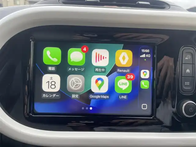 ルノー トゥインゴ EDC 栃木県 2019(令1)年 7.1万km 黄 純正ナビ/　　BT/AUX/LEDオートライト/純正アルミホイール/アイドリングストップ/リモコンキー/ETC