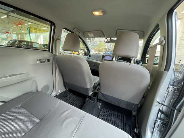 ダイハツ ミラ イース X SA 岡山県 2014(平26)年 2.9万km ブライトシルバーメタリック 登録時走行距離28606キロ/純正SDナビ/AM/FM/Bluetooth/TV/DVD/スマートアシスト/・衝突警報機能/・誤発進抑制機能（前方）/・先行車発進お知らせ機能/純正１４インチAW/純正フロアマット/電動格納ミラー/ハロゲンライト/リモコンキー/ETC