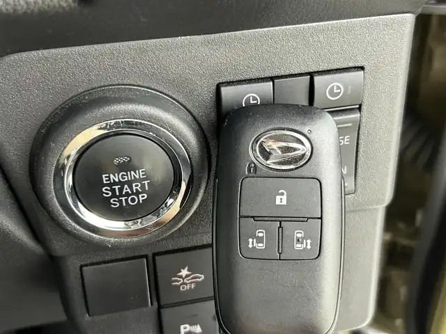 ダイハツ アトレー バン RS 茨城県 2022(令4)年 5.4万km オフビートカーキM 純正ナビ/バックカメラ/フルセグ/衝突被害軽減ブレーキ/車線逸脱抑制装置/レーダークルーズコントロール/オートマチックハイビーム/クリアランスソナー/両側電動スライドドア/ETC/革調シートカバー/社外14インチAW/LEDヘッドライト/スマートキー