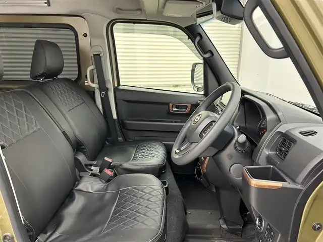 ダイハツ アトレー バン RS 茨城県 2022(令4)年 5.4万km オフビートカーキM 純正ナビ/バックカメラ/フルセグ/衝突被害軽減ブレーキ/車線逸脱抑制装置/レーダークルーズコントロール/オートマチックハイビーム/クリアランスソナー/両側電動スライドドア/ETC/革調シートカバー/社外14インチAW/LEDヘッドライト/スマートキー