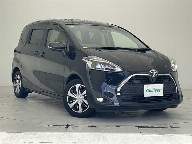 トヨタ シエンタ G クエロ 沖縄県 2020(令2)年 5.1万km ブラックマイカ 純正ナビ(ＮＳＺＴ－Ｙ６８Ｔ)/(フルセグＴＶ　Ｂｌｕｅｔｏｏｔｈ　ＣＤ　ＤＶＤ　ＡＭ　ＦＭ)　/パノラミックビューモニター　/ドライブレコーダー　/ＥＴＣ　　/ハーフレザーシート/ステアリングスイッチ/両側パワースライドドア　/トヨタセーフティセンス/・衝突被害軽減ブレーキ (プリクラッシュセーフティ)																																																		/・車線はみ出しアラート (レーンディパーチャーアラート)																									/・自動ハイビーム (オートマチックハイビーム)																									/スマートキー/プッシュスタート/アイドリングストップ/ＬＥＤヘッドライト　/オートライト/電動格納ミラー/クリアランスソナー/純正フロアマット/ドアバイザー/保証書/取扱説明書/記録簿