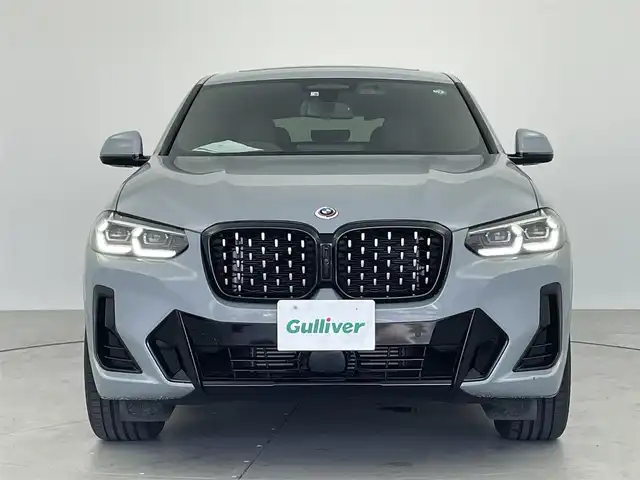 ＢＭＷ Ｘ４ xDrive 20d Mスポーツ 愛知県 2022(令4)年 2.2万km グレー ワンオーナー　/ナビ　/全方位カメラ　/茶革　/ブルックリングレー　/サンルーフ　/パドルシフト/前後席シートヒーター　/置くだけ充電　/前席パドルシフト　/ＢＳＭ　/ETC２．０　/タイプＣ　/ＵＳＢ　/前後ソナー　/前後ドラレコ　/ＬＥＤライトワンセグテレビ