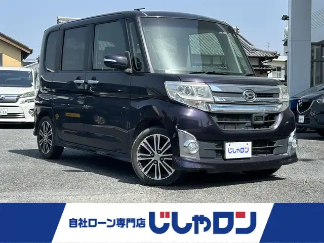 ダイハツ タント カスタム RS SA 宮崎県 2014(平26)年 9.8万km ナイトシャドーパープルクリスタルM /ナビ//TV/CD/DVD/Bluetooth//バックカメラ//両側パワースライドドア//純正フロアマット//社外アルミホイール//プッシュスタート//電格ウィンカーミラー//取扱説明書//保証書