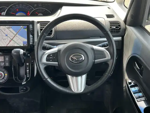 ダイハツ タント カスタム RS SA 宮崎県 2014(平26)年 9.8万km ナイトシャドーパープルクリスタルM /ナビ//TV/CD/DVD/Bluetooth//バックカメラ//両側パワースライドドア//純正フロアマット//社外アルミホイール//プッシュスタート//電格ウィンカーミラー//取扱説明書//保証書