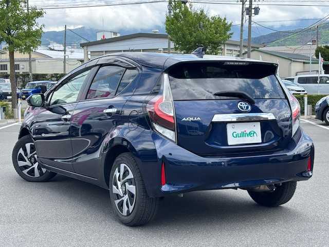 トヨタ アクア S スタイルブラック 長野県 2021(令3)年 2.3万km ダークブルーマイカ トヨタ純正ナビ/FM・AM・CD・ワンセグTV/Bluetooth Audio/全方位カメラ・バックカメラ/前後ドライブレコーダー/前後コーナーセンサー/トヨタセーフティセンス/前席シートヒーター/ＬＥＤヘッドライト　/オートハイビーム/プッシュスタート/スマートキー/スペア1本/オートライト/ETC