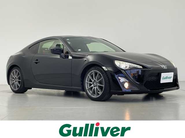 トヨタ ８６ GT 愛知県 2016(平28)年 4万km クリスタルブラックシリカ 純正メモリナビ・フルセグテレビ/クルーズコントロール/OZレーシング17インチAW/CUSCO車高調/柿本改マフラー/TRDフェンダーフィン/ETC/保証書・取説書/スマートキー