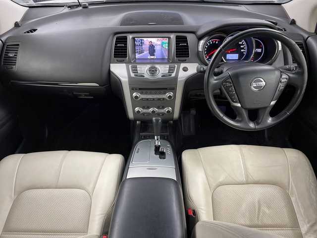 日産 ムラーノ 350XV FOUR Mビアンコ 道央・札幌 2012(平24)年 9.6万km ブリリアントホワイトパール ・4WD /サンルーフ/・純正ナビ  フルセグ/BT/CD/DVD/AUX/・BOSEサウンド/・レザーシート/・パワーシート/シートヒーター/・ルーフレール/・電動格納ミラー/ウィンカーミラー/・ドアバイザー/・冬タイヤ純正AW積込/・純正エンジンスターター/・取説/保証書/・スマートキー/スペアキー