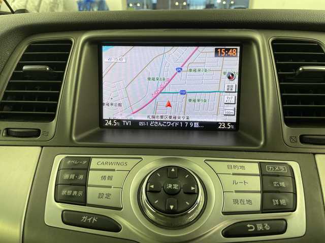 日産 ムラーノ 350XV FOUR Mビアンコ 道央・札幌 2012(平24)年 9.6万km ブリリアントホワイトパール ・4WD /サンルーフ/・純正ナビ  フルセグ/BT/CD/DVD/AUX/・BOSEサウンド/・レザーシート/・パワーシート/シートヒーター/・ルーフレール/・電動格納ミラー/ウィンカーミラー/・ドアバイザー/・冬タイヤ純正AW積込/・純正エンジンスターター/・取説/保証書/・スマートキー/スペアキー