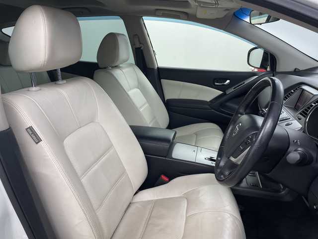 日産 ムラーノ 350XV FOUR Mビアンコ 道央・札幌 2012(平24)年 9.6万km ブリリアントホワイトパール ・4WD /サンルーフ/・純正ナビ  フルセグ/BT/CD/DVD/AUX/・BOSEサウンド/・レザーシート/・パワーシート/シートヒーター/・ルーフレール/・電動格納ミラー/ウィンカーミラー/・ドアバイザー/・冬タイヤ純正AW積込/・純正エンジンスターター/・取説/保証書/・スマートキー/スペアキー