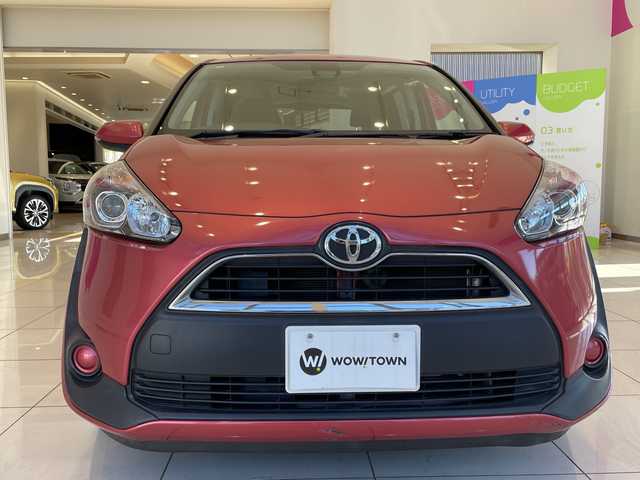 トヨタ シエンタ G 埼玉県 2017(平29)年 3.6万km レッドマイカM 純正ナビ/　　CD/DVD/BT/フルセグTV/バックカメラ/両側パワースライドドア/オートハイビーム/ステアリングスイッチ/アイドリングストップ/プッシュスタート/スペアキー/ETC/禁煙車