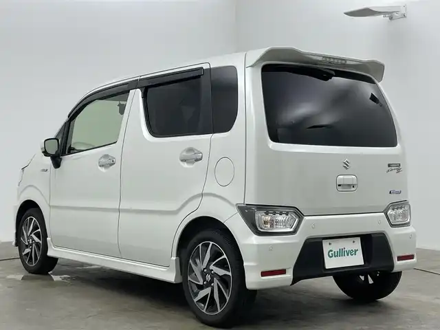 スズキ ワゴンＲ カスタムＺ HYBRID ZX 岡山県 2022(令4)年 2.5万km ピュアホワイトP スズキセーフティーサポート/・デュアルセンサーブレーキサポート/・ハイビームアシスト/・レーンキープアシスト/・レーダークルーズコントロール/純正ディスプレイオーディオ/(Bluetooth/USB)/全周囲カメラ/社外ドライブレコーダー/(前：360°＋後方)/ヘッドアップディスプレイ/運転席シートヒーター/LEDヘッドライト＆フォグ/ステアリンスリモコン/アイドリングストップ/横滑り防止機能/ISOFIX/スマートキー×2/プッシュスタート/純正フロアマット/純正ドアバイザー/保証書/取扱説明書
