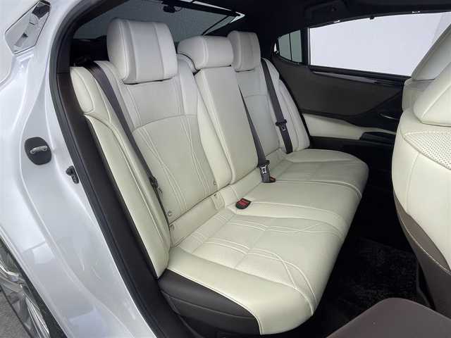 レクサス ＥＳ 300h バージョンL 群馬県 2019(令1)年 5.5万km ソニッククォーツ ムーンルーフ　純正１２．３インチナビ　パノラミックビューモニター　ＢＳＭ　レーダークルーズコントロール　ＬＥＤ　ＡＨＢ　エアシート　シートヒーター　純正１８インチＡＷ　ステアリングヒーター　禁煙車