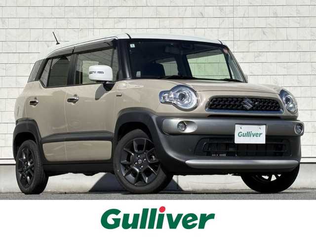 スズキ クロスビー HYBRID MZ 岩手県 2020(令2)年 6.9万km キャラバンアイボリーパールメタリック/ホワイト 2トーンルーフ 禁煙車/ワンオーナー/4WD/全方位カメラ/クルーズコントロール/前席シートヒーター/カロッツェリア8型ワイドナビ/→フルセグTV/Bluetooth/CD/DVD/FM/AM/バックカメラ/ステアリングスイッチ/横滑り防止装置/衝突軽減システム/レーンキープアシスト/ヒルホールドコントロール/オートライト/LEDヘッドライト/フォグライト/〇プッシュスタート/〇電動格納ミラー/〇ウィンカーミラー/〇ドアバイザー/〇フロアマット/〇シガーソケット/〇スマートキー/〇スペアキー/ビルトインETC/デジタルインナーミラー/冬タイヤ社外アルミホイール車載