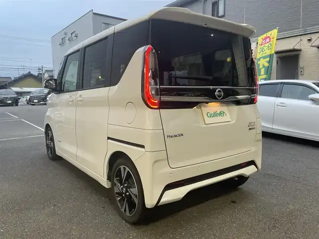 日産 ルークス HWS Gターボ プロパイロットED 愛知県 2022(令4)年 2.5万km ホワイトパール 両側パワースライドドア/純正9型ナビ〈MM316D-L〉/・地デジTV/DVD/SD/・AUX/Bluetooth/アラウンドビューカメラ/プロパイロット/・インテリジェントクルーズコントロール/・ハンドル支援/インテリジェントエマージェンシーブレーキ/前方衝突予測警報/踏み間違い衝突防止アシスト/車線逸脱警報/車線逸脱防止支援システム/ふらつき警報/標識認識機能/先行車発進告知機能/インテリジェントアラウンドビューモニター/ディスプレイ付きルームミラー/前後クリアランスソナー/シートバックテーブル/ETC/ナビ連動純正ドライブレコーダー/純正15インチAW/インテリジェントキー