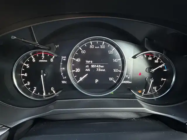 マツダ アテンザ セダン 25S Lパッケージ 道央・札幌 2019(平31)年 2.5万km マシーングレープレミアムM ・マツダコネクトナビ/・バックカメラ/・Bluetooth/・ワンセグTV/・DVD再生可能/・i　stop/・パーキングアシスト/・アイドリングストップ/・レーンキープアシスト/・コーナーセンサー/・ETC/・茶革シート/・シートヒーター/・エアシート/・パドルシフト/・純正19インチAW/・積込スタッドレス付き