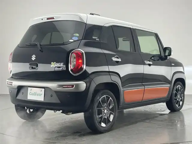 スズキ クロスビー HYBRID MZ 愛知県 2018(平30)年 7.5万km スーパーブラックパール 3トーンコーディネート 純正８型ナビ　全方位カメラ　禁煙車　シートヒーター　フルセグＴＶ　Ｂｌｕｅｔｏｏｔｈ　ＵＳＢ　ＥＴＣ　デュアルセンサーブレーキ　衝突軽減　車線逸脱　リヤパーキングセンサー　ＬＥＤオートライト　クルコン