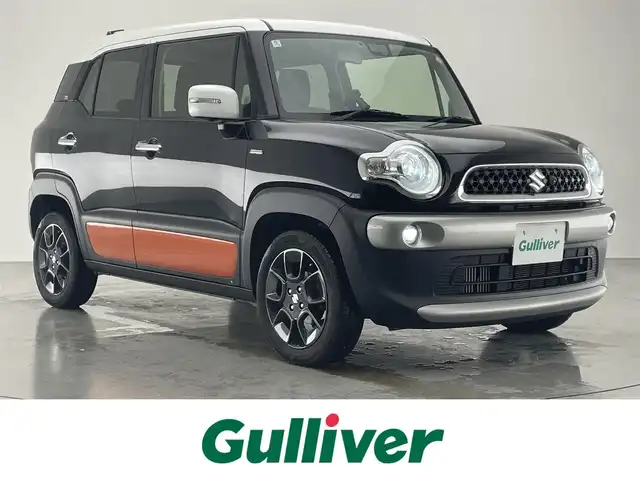 スズキ クロスビー HYBRID MZ 愛知県 2018(平30)年 7.5万km スーパーブラックパール 3トーンコーディネート 純正８型ナビ　全方位カメラ　禁煙車　シートヒーター　フルセグＴＶ　Ｂｌｕｅｔｏｏｔｈ　ＵＳＢ　ＥＴＣ　デュアルセンサーブレーキ　衝突軽減　車線逸脱　リヤパーキングセンサー　ＬＥＤオートライト　クルコン