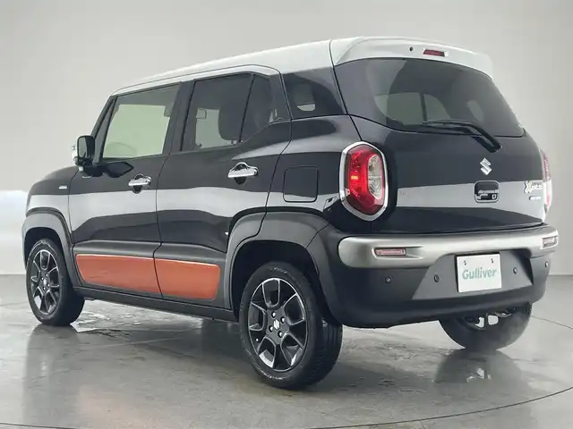 スズキ クロスビー HYBRID MZ 愛知県 2018(平30)年 7.5万km スーパーブラックパール 3トーンコーディネート 純正８型ナビ　全方位カメラ　禁煙車　シートヒーター　フルセグＴＶ　Ｂｌｕｅｔｏｏｔｈ　ＵＳＢ　ＥＴＣ　デュアルセンサーブレーキ　衝突軽減　車線逸脱　リヤパーキングセンサー　ＬＥＤオートライト　クルコン