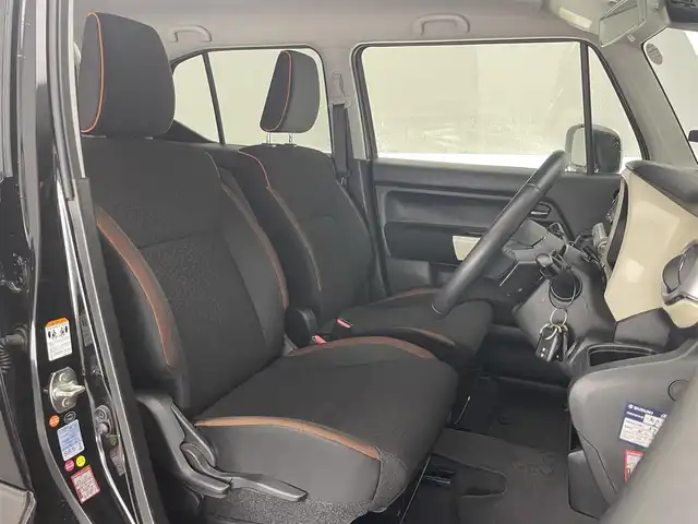 スズキ クロスビー HYBRID MZ 愛知県 2018(平30)年 7.5万km スーパーブラックパール 3トーンコーディネート 純正８型ナビ　全方位カメラ　禁煙車　シートヒーター　フルセグＴＶ　Ｂｌｕｅｔｏｏｔｈ　ＵＳＢ　ＥＴＣ　デュアルセンサーブレーキ　衝突軽減　車線逸脱　リヤパーキングセンサー　ＬＥＤオートライト　クルコン