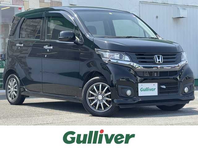ホンダ Ｎ ＷＧＮ カスタム G 徳島県 2016(平28)年 3.5万km スマートブラック 社外ナビ(AVIC-RZ33)/(AM・FM/DISC/TV)/純正14インチアルミホイール/オートライト/キセノンヘッドライト/フロントフォグライト/電動格納式ドアミラー/純正フロアマット/スマートキー/オートエアコン/パワーウィンドウ/パワーステアリング/横滑り防止装置/盗難防止装置