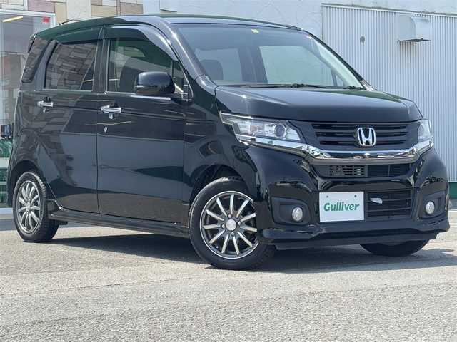 ホンダ Ｎ ＷＧＮ カスタム G 徳島県 2016(平28)年 3.5万km スマートブラック 社外ナビ(AVIC-RZ33)/(AM・FM/DISC/TV)/純正14インチアルミホイール/オートライト/キセノンヘッドライト/フロントフォグライト/電動格納式ドアミラー/純正フロアマット/スマートキー/オートエアコン/パワーウィンドウ/パワーステアリング/横滑り防止装置/盗難防止装置