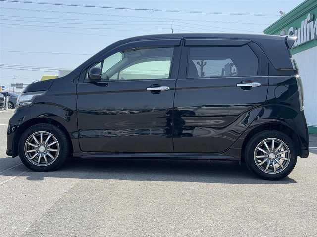 ホンダ Ｎ ＷＧＮ カスタム G 徳島県 2016(平28)年 3.5万km スマートブラック 社外ナビ(AVIC-RZ33)/(AM・FM/DISC/TV)/純正14インチアルミホイール/オートライト/キセノンヘッドライト/フロントフォグライト/電動格納式ドアミラー/純正フロアマット/スマートキー/オートエアコン/パワーウィンドウ/パワーステアリング/横滑り防止装置/盗難防止装置